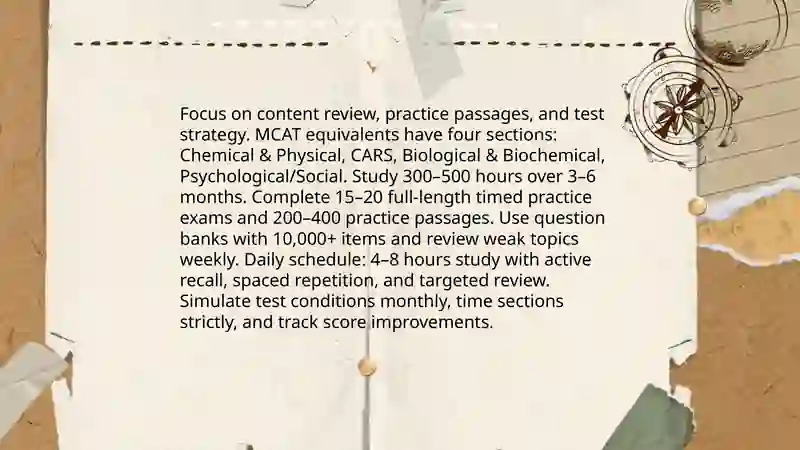 Preparing for Medical School 4