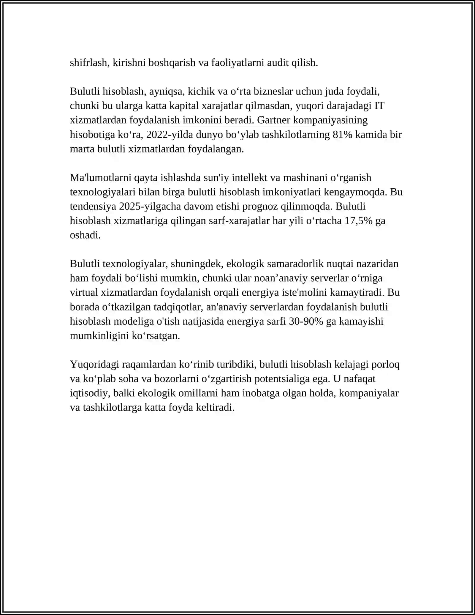 RAQAMLI IQTISODIYOTNING ASOSIY TEXNOLOGIYALARI 4