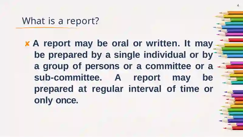 Report Writing 4