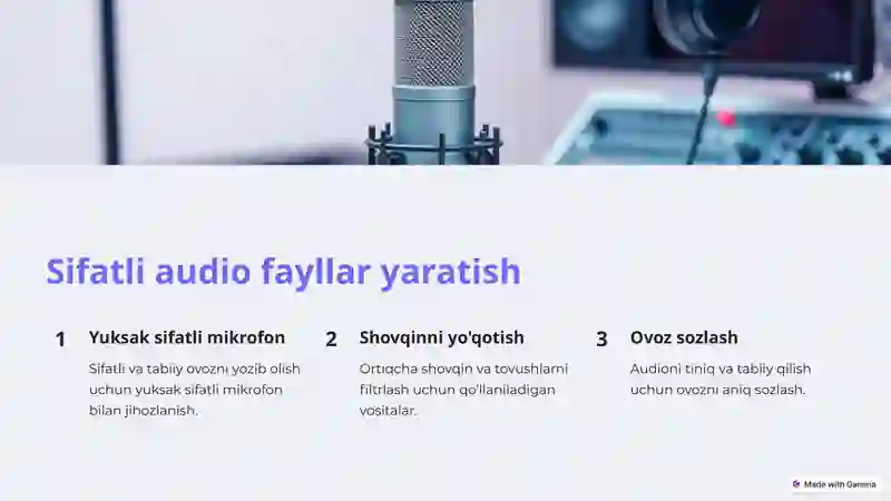 Audioni tahrirlash dasturlari 4