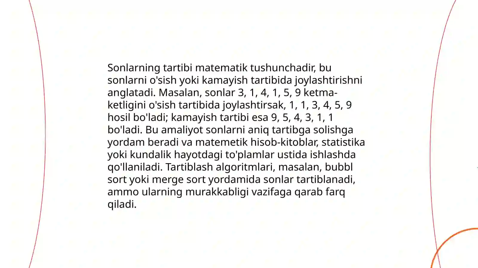 Natural sonlar 4