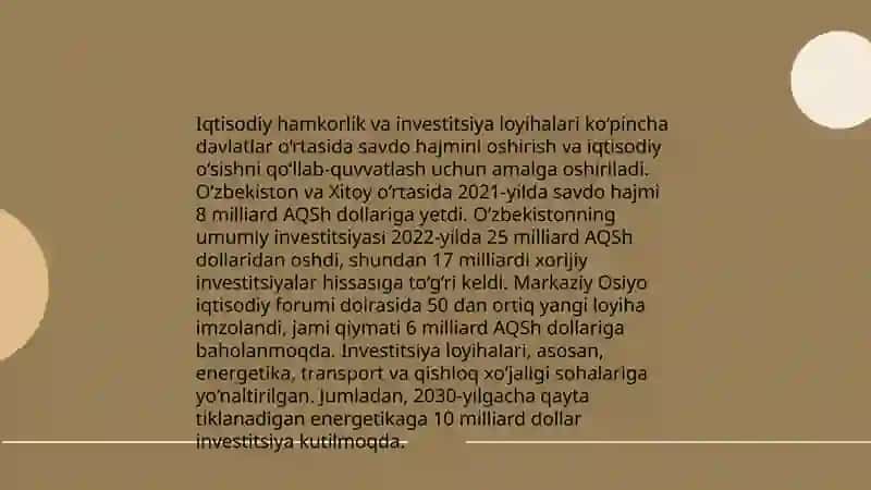 Oʻzbekistonning Avgʻoniston bilan olib borayotgan tashqi siyosat 4