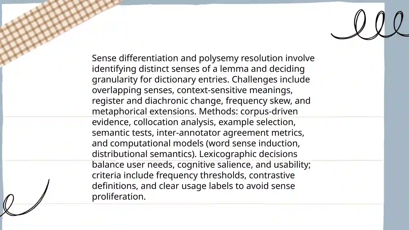 Problems of dictionary compiling 4