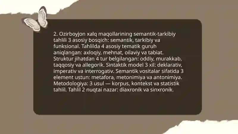 Ozirboyjonning xalq maqollari 4
