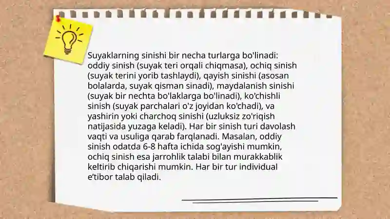 Suyaklar sinishi 4