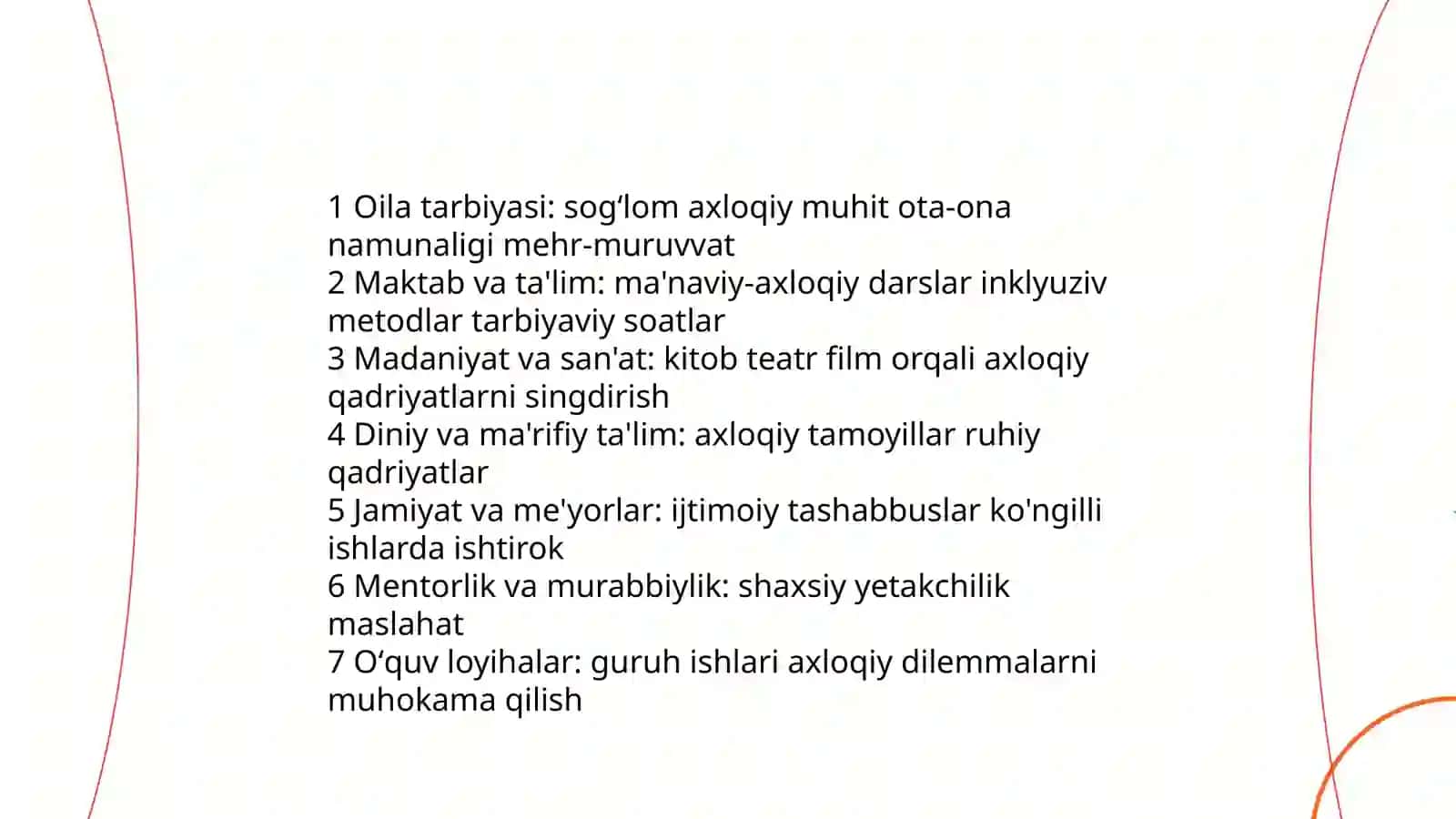 Komil insonni tarbiyalash mazmuni va yoʻllari 4