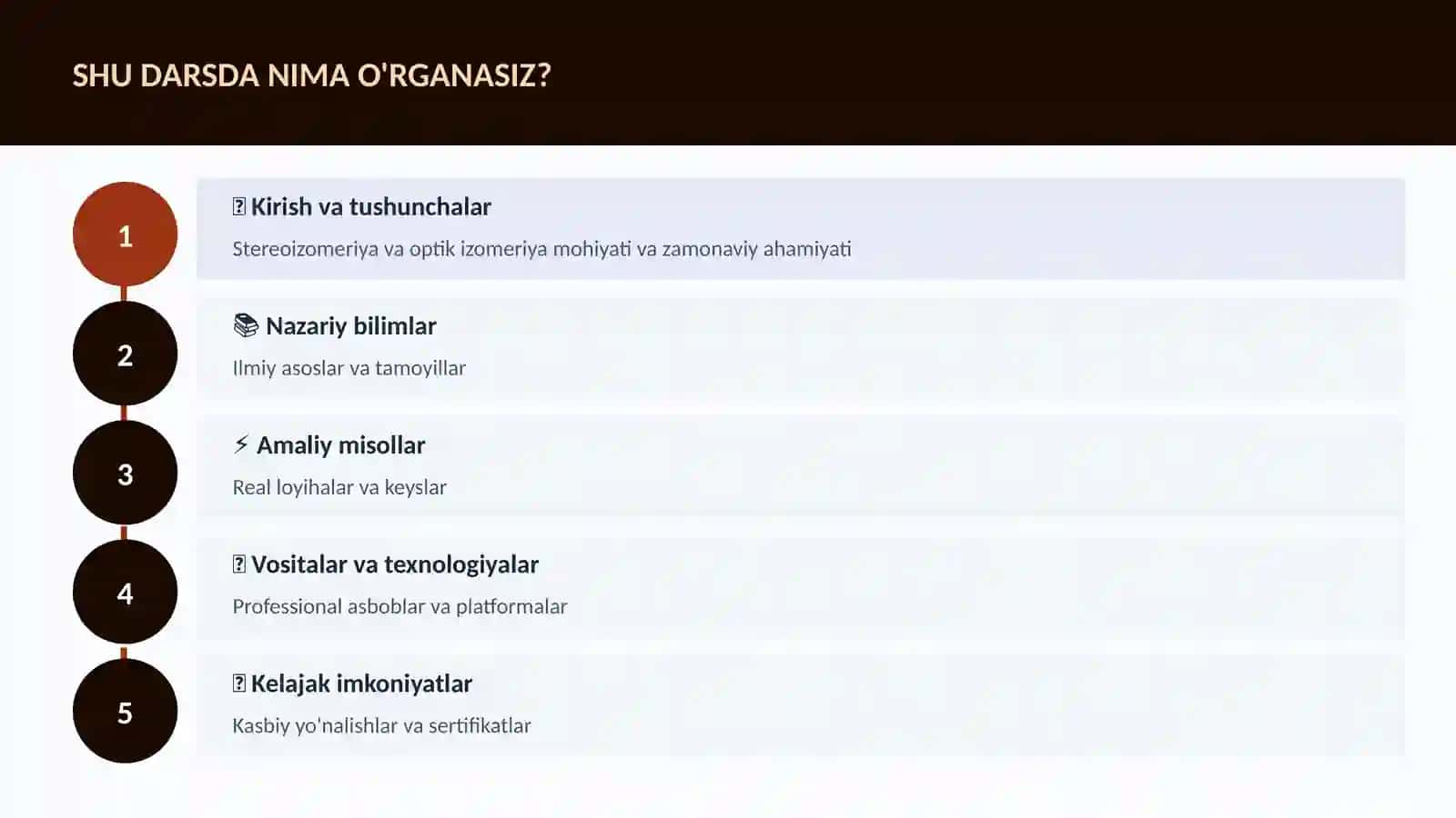 KIMYO — UY VAZIFALARI 4