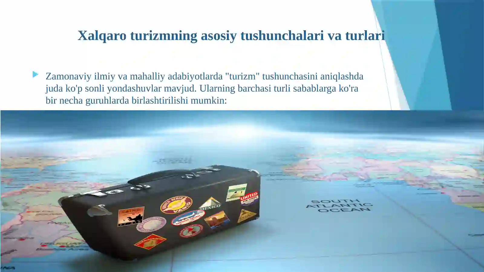 Xalqaro turizm rivojlanishining holati 4