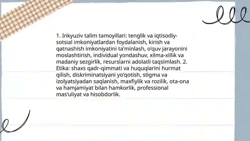 Inkyuziv talim - dunyoqarash va talimiy konsepsiya sifatida 4