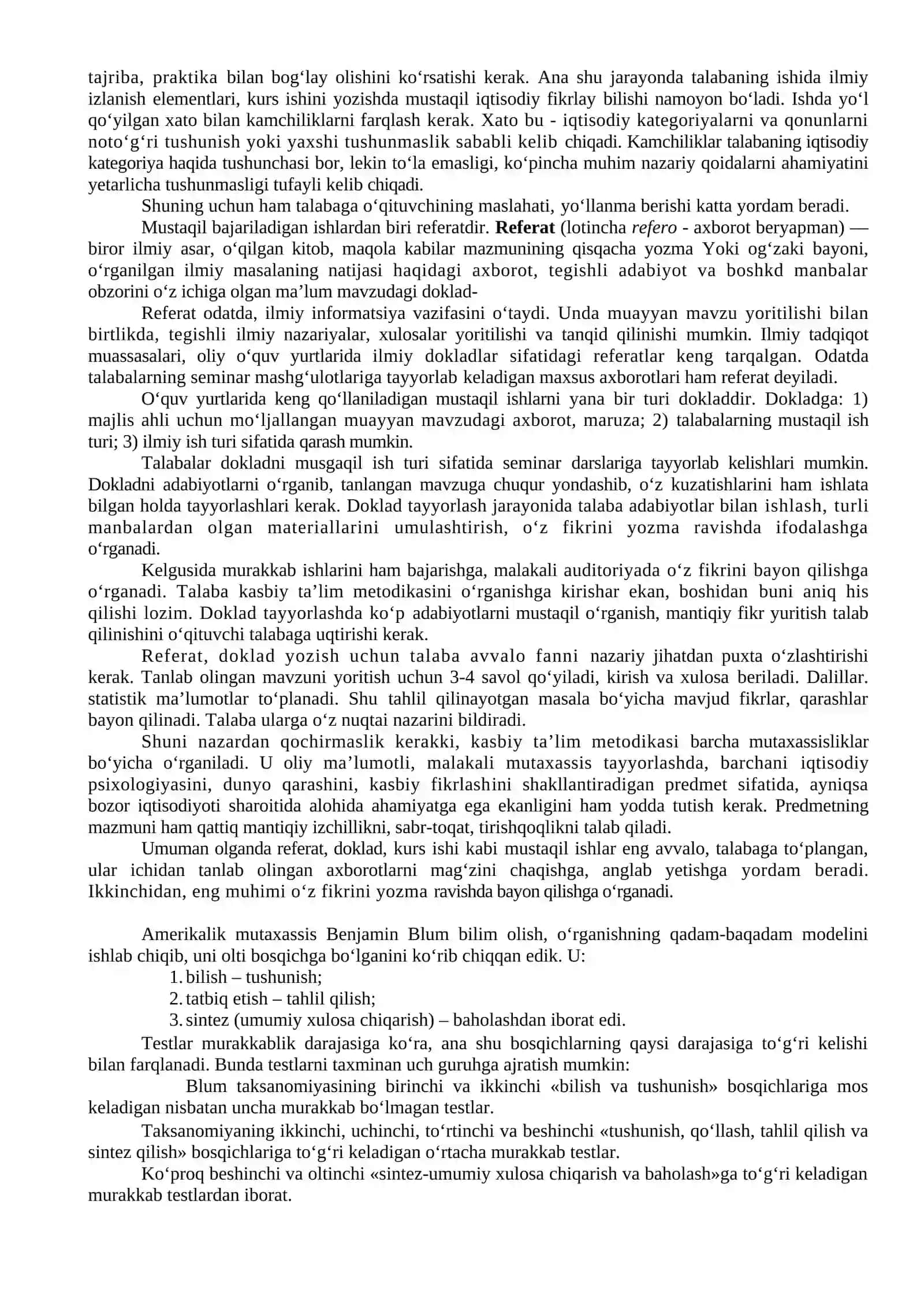 Blum taksonomiyasi 4
