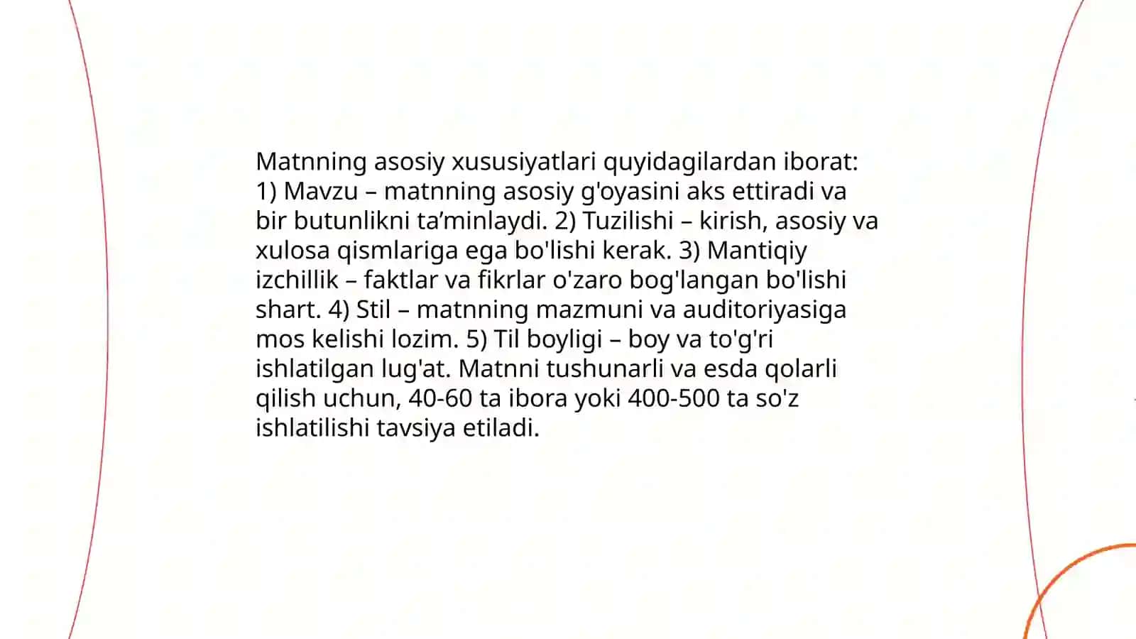 Matn va uning turlari 4