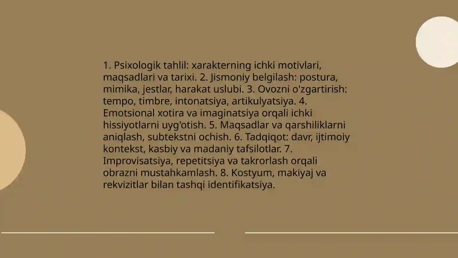 Rejissyor va aktyorlarning ijodiy faoliyati 4
