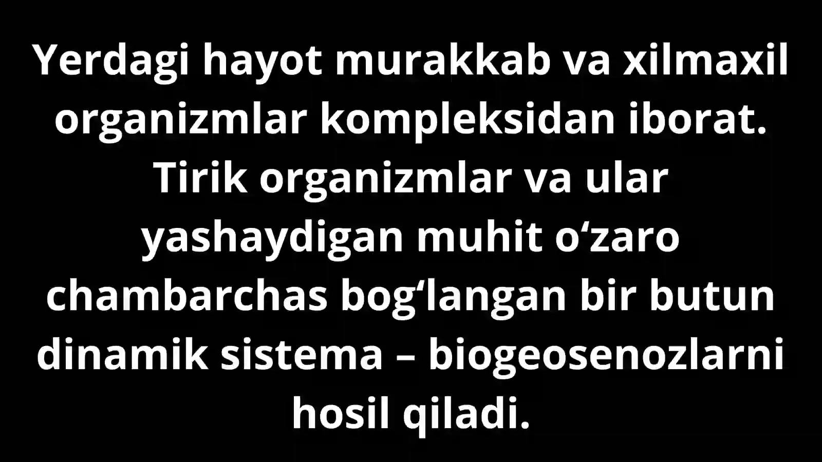 Biosfera va uning tuzilishi 4