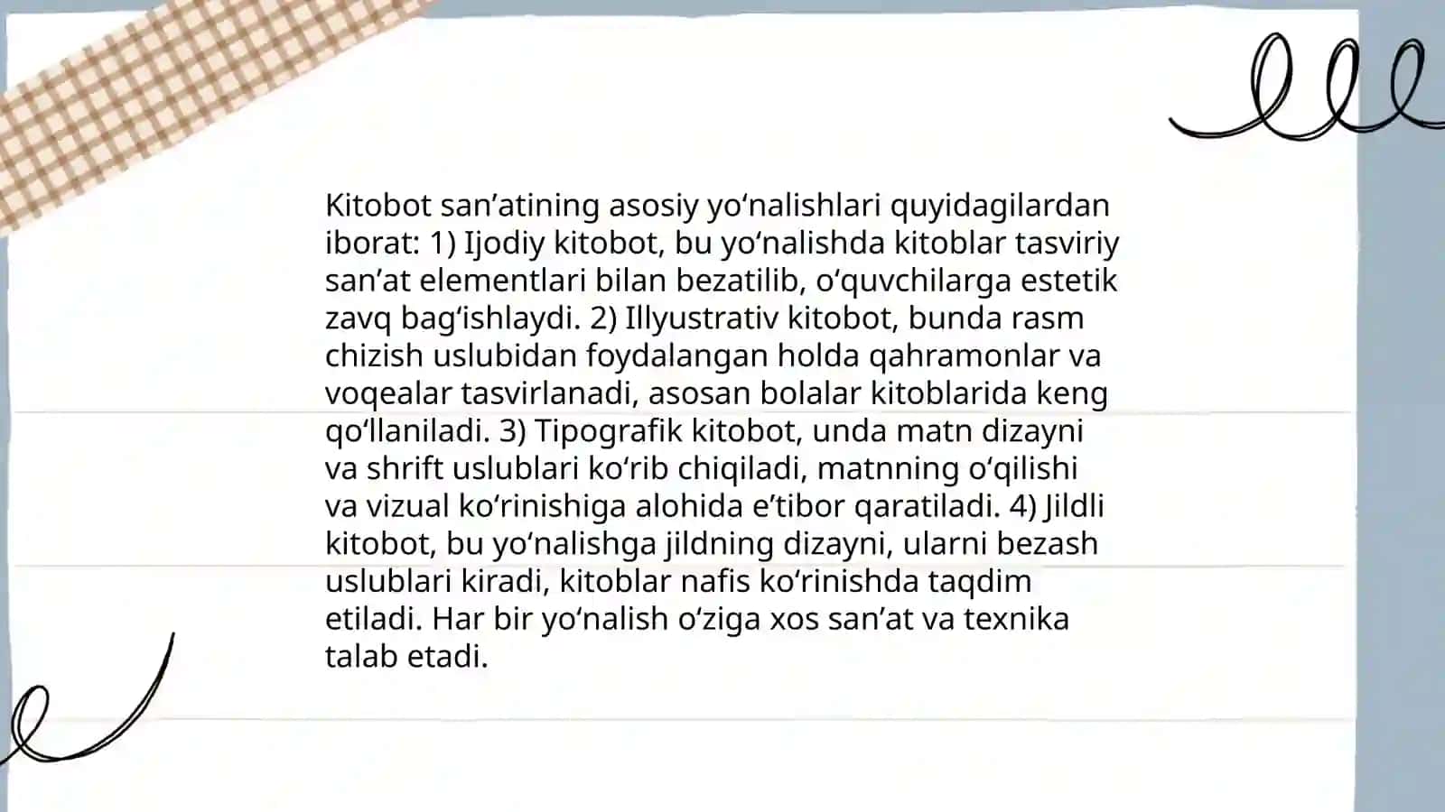 XIV-XVII asrlarda qoʻlyozma kitobot san'ati va kitobotchilik ishi 4