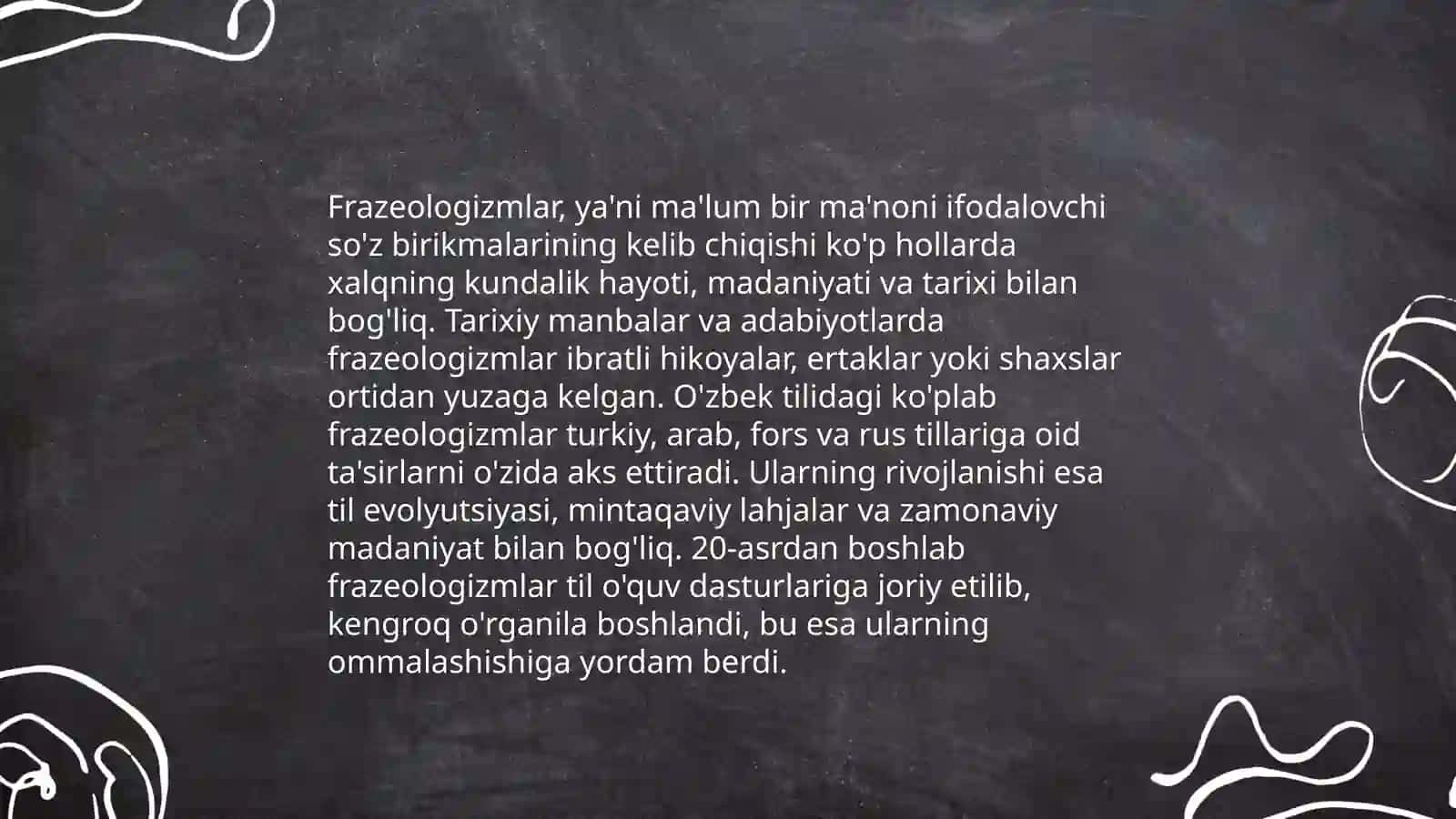 Frazeologiya haqida umumiy ma'lumot 4