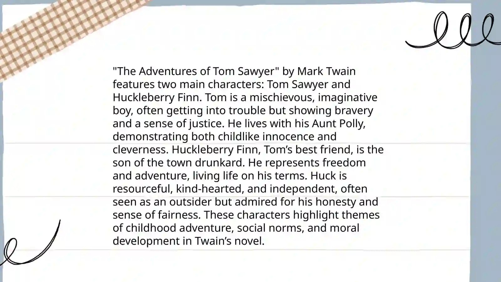 The Adventures of Tom Sawyer 4