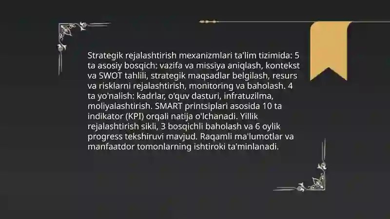 Ta'limni boshqarishning umumiy tamoyillari va mexanizmlari 4