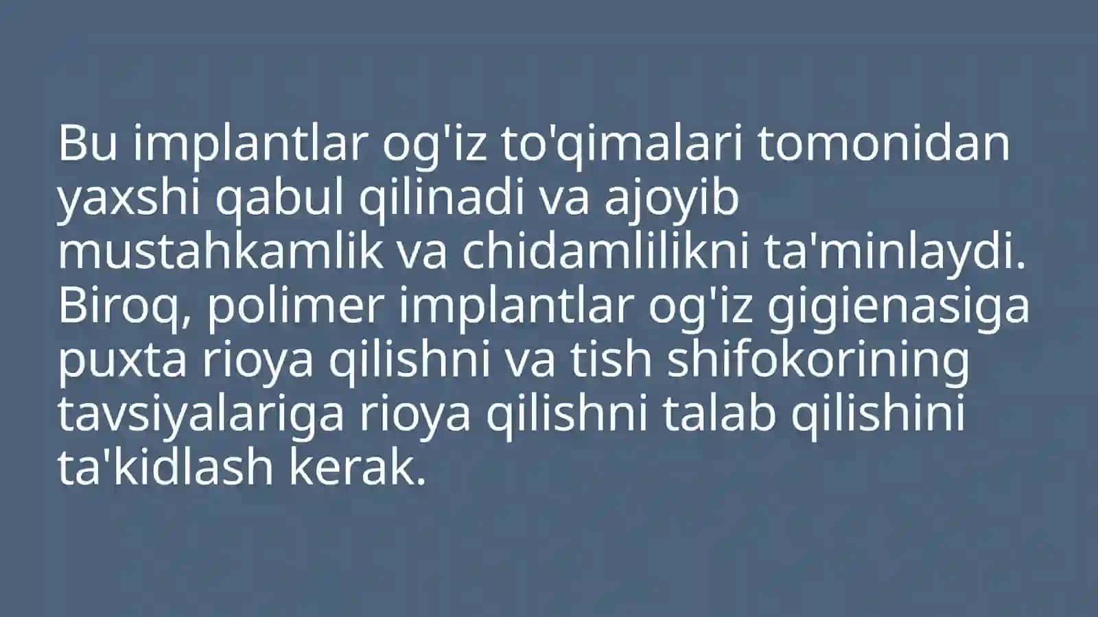 Polimer implantlar 4
