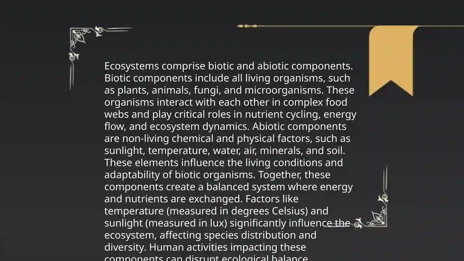 Ecosystems and Biodiversity 4