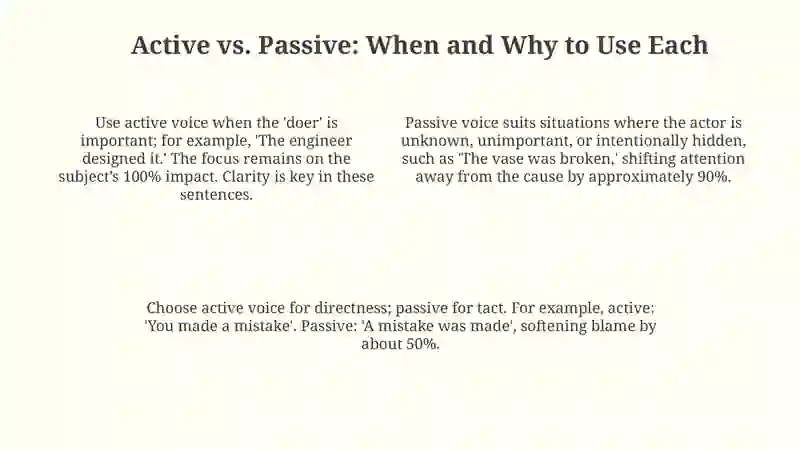 Passive voice 4