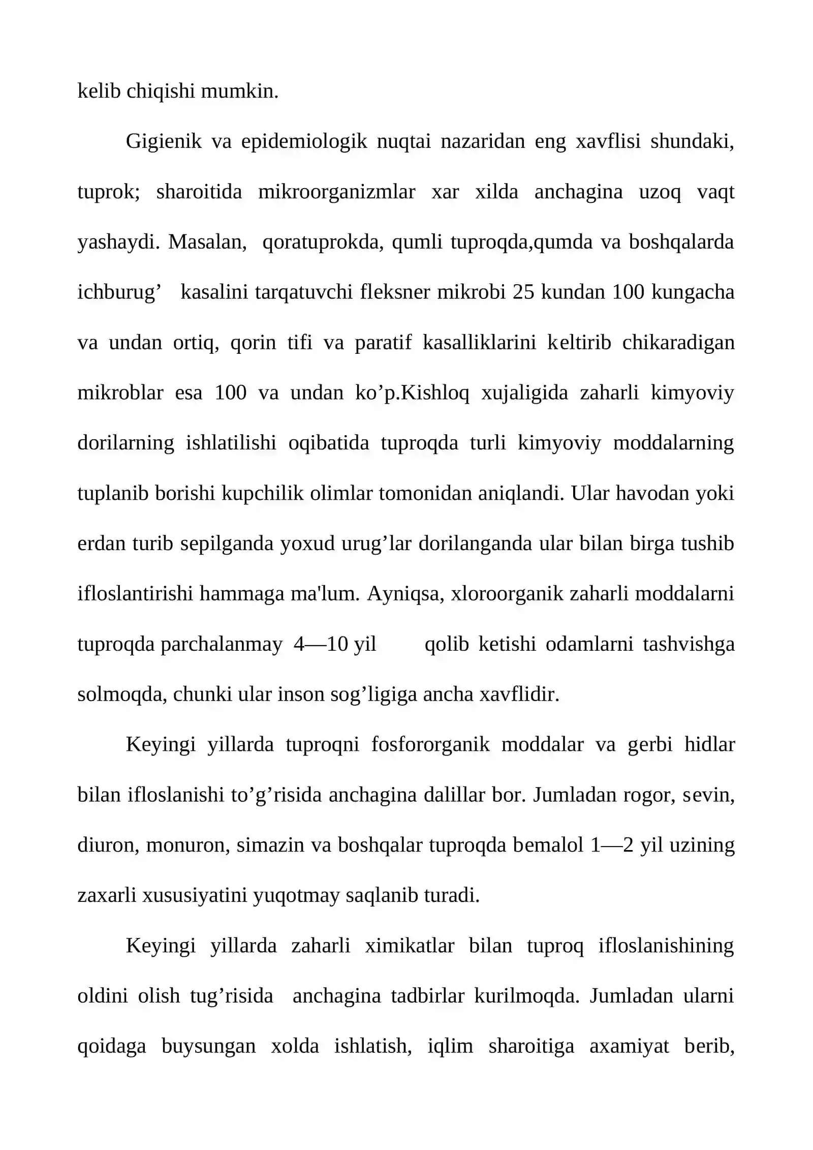 Tuproqlarni ifloslanishi va ularni oldini olish 4