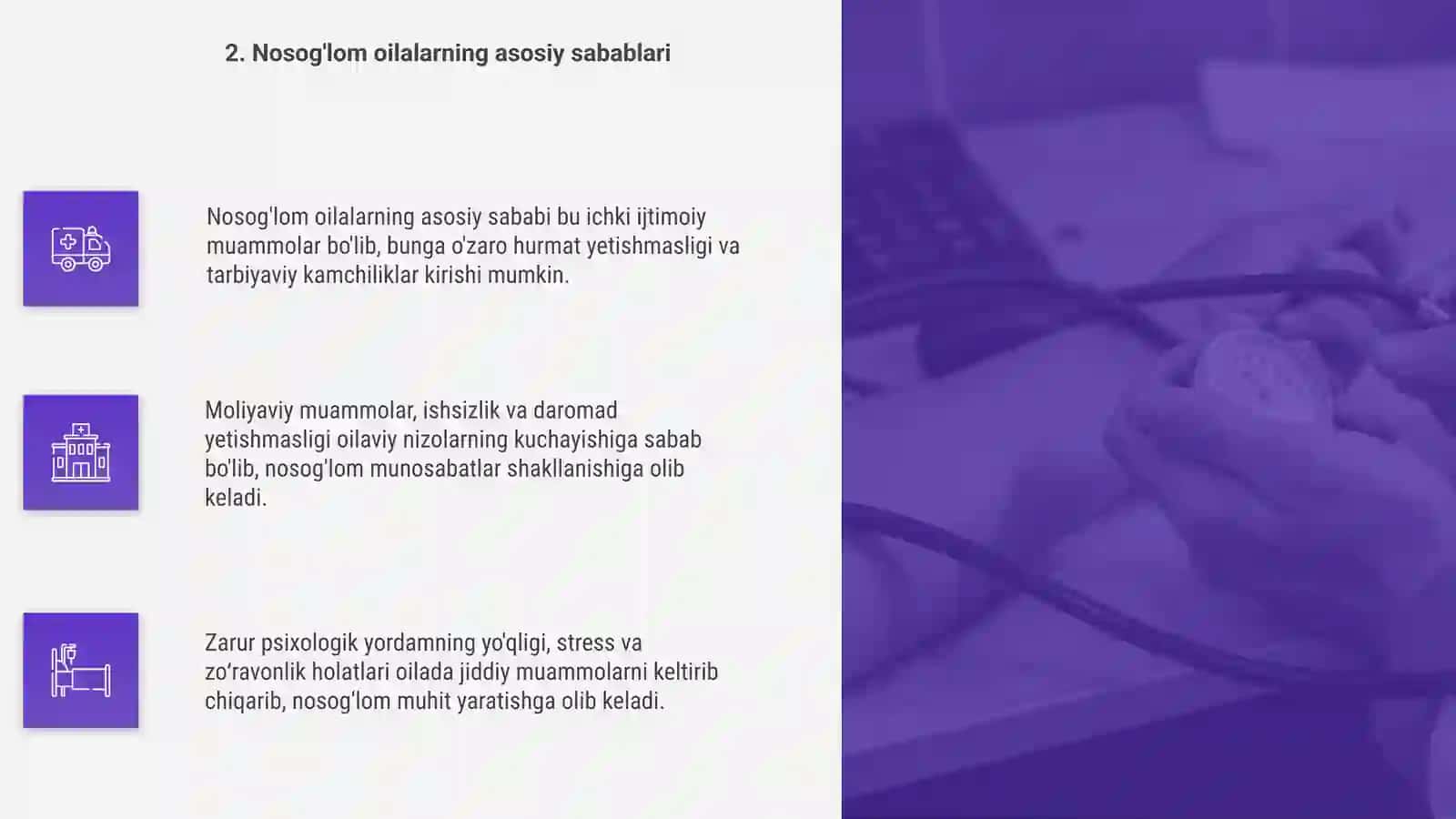 Nosog'lom oilalar bilan ishlashning ijtimoiy pedagogik texnologiyalari 4