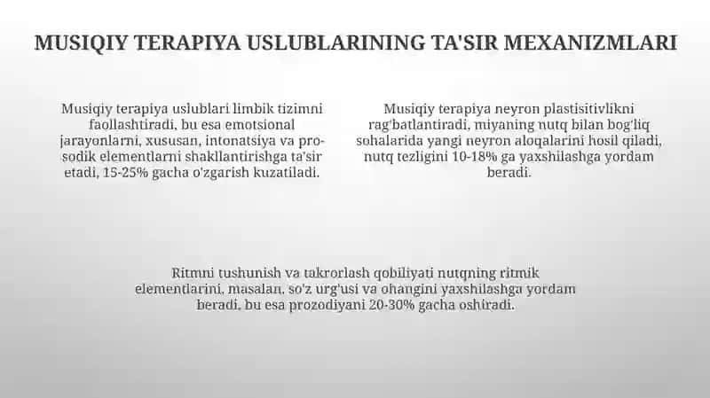 Nutqiyohangdorliknishakllantirishmusiqa terapiyasi 4