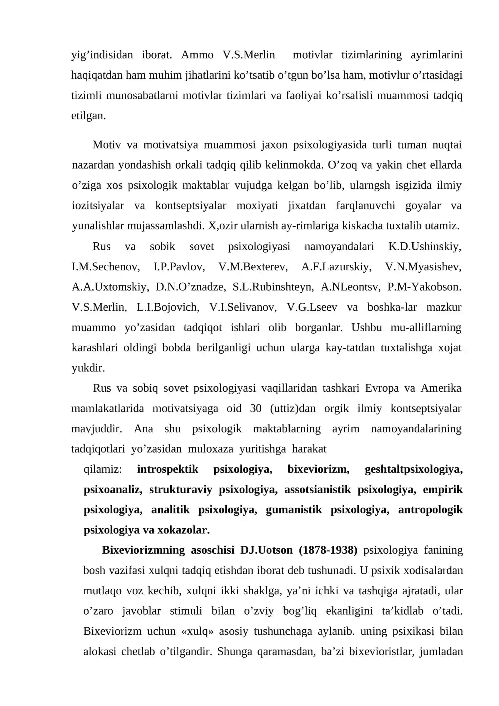 Ma’ruza. Motivatsiya haqida umumiy tushuncha 4