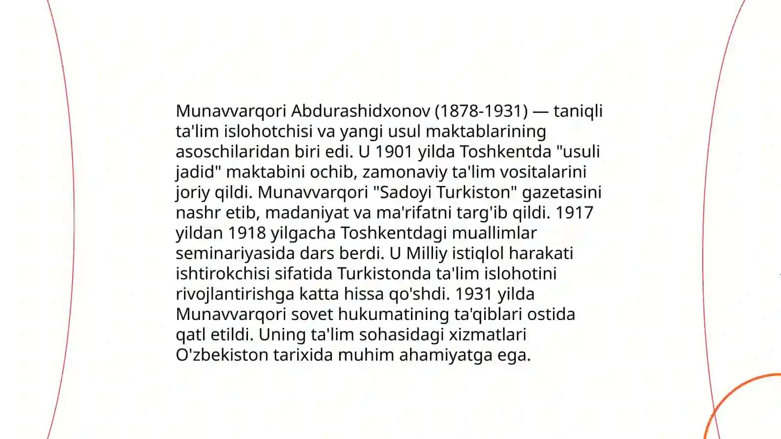 Jadid Ma'rifatparvarlarining O'lka Ijtimoiy-Manaviy Hayotida Tutgan O'rni 4