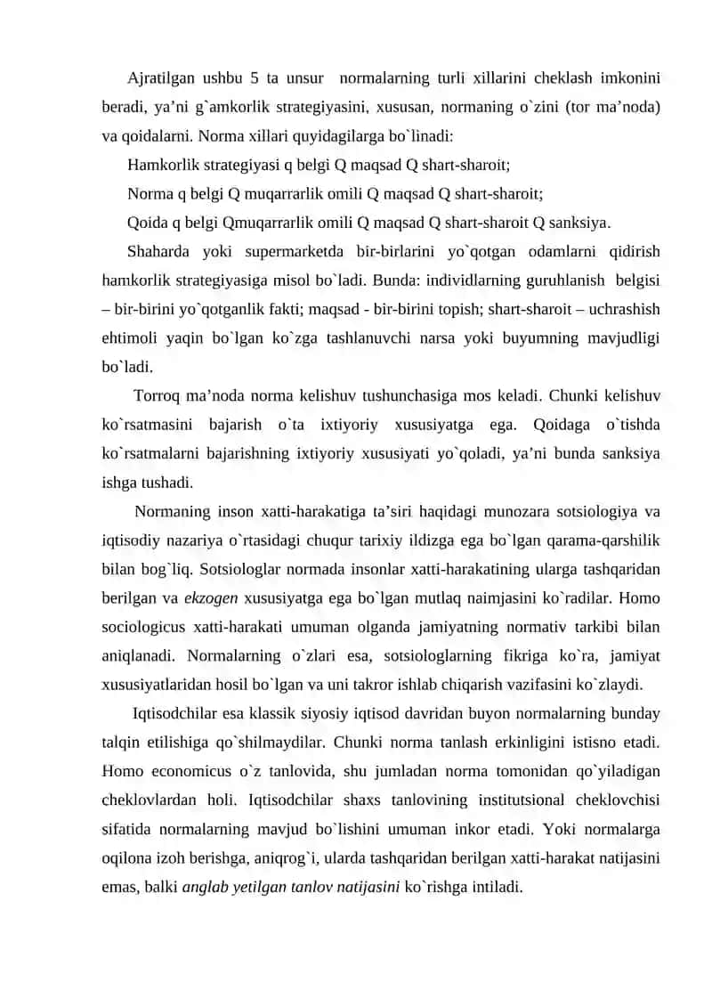 Jahon amaliyotida keng tarqalgan institutlar faoliyati haqida jadval va diagramma tuzish 4