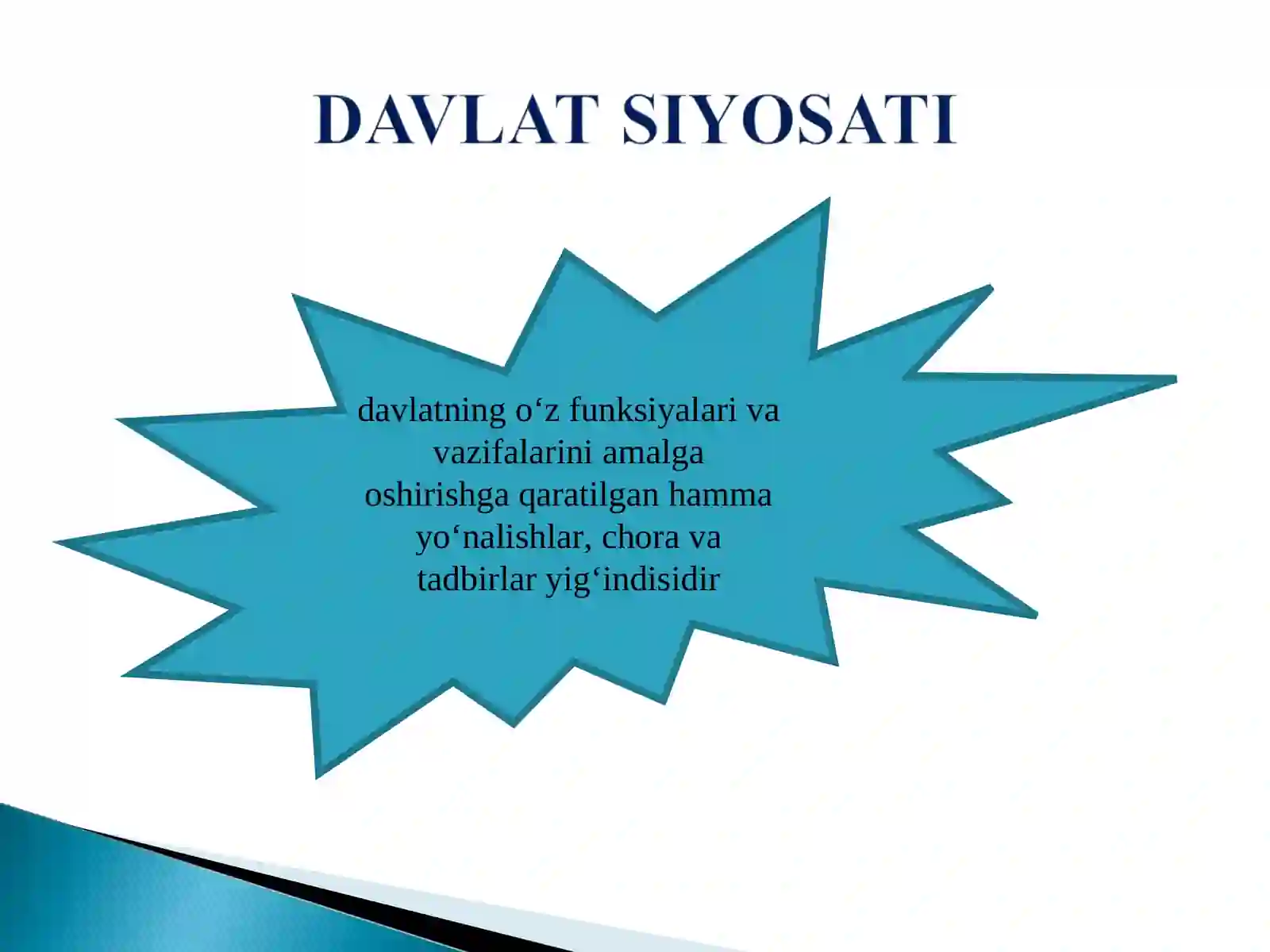 MOLIYAVIY SIYOSAT 4