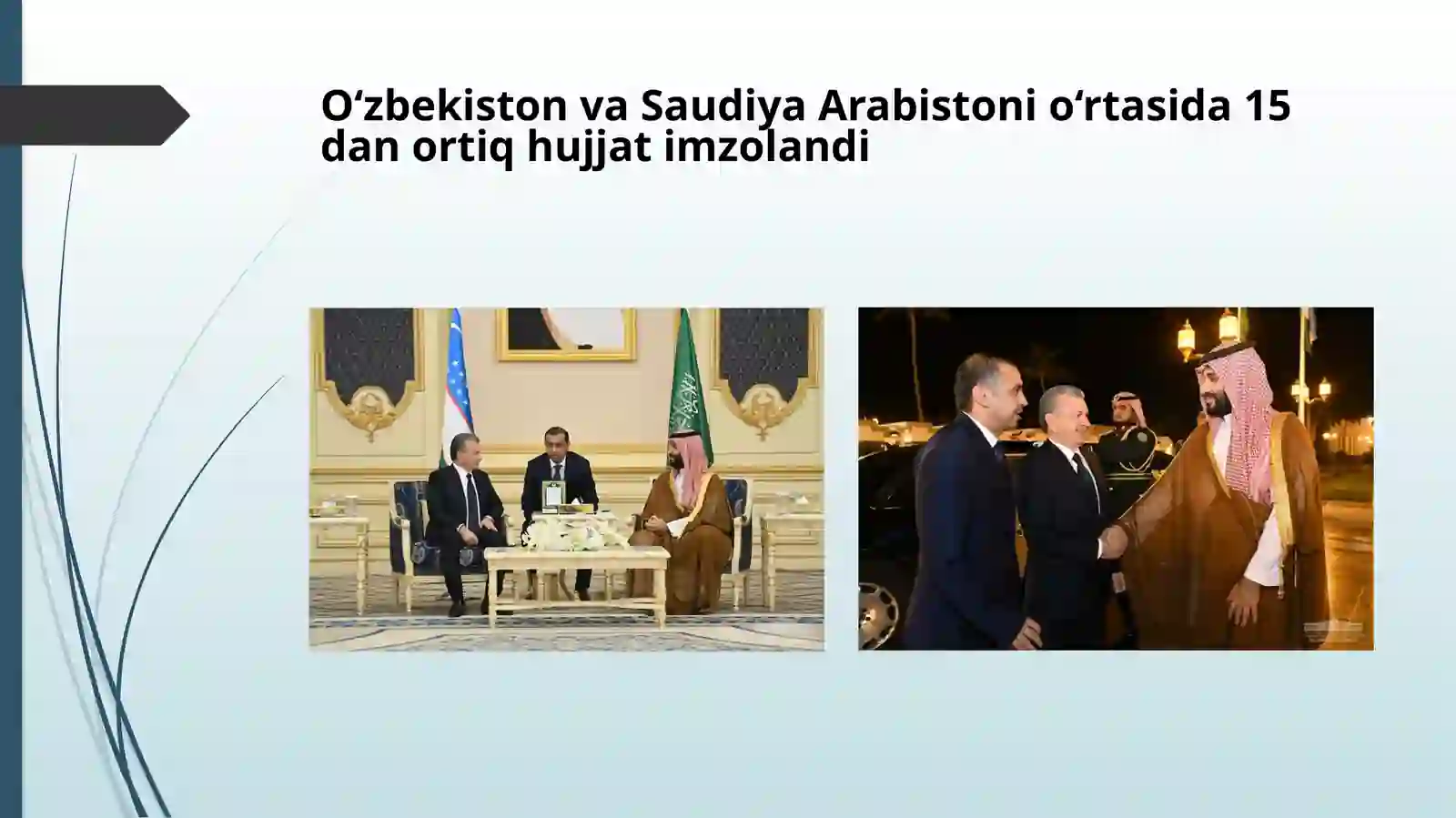 Oʻzbekiston va Saudiya Arabiston Iqtisodiy aloqalari 4