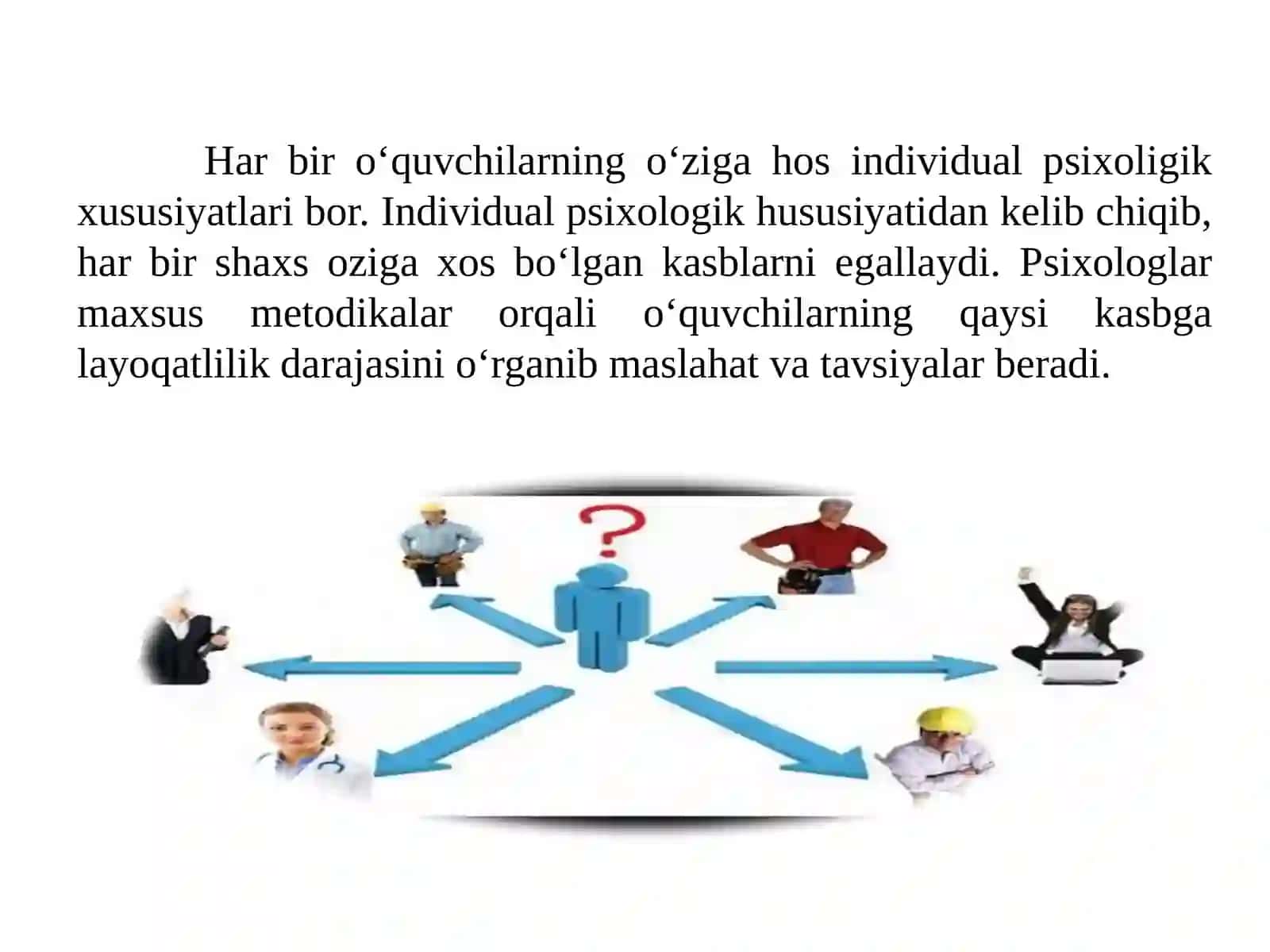 Temperament va kasb 4