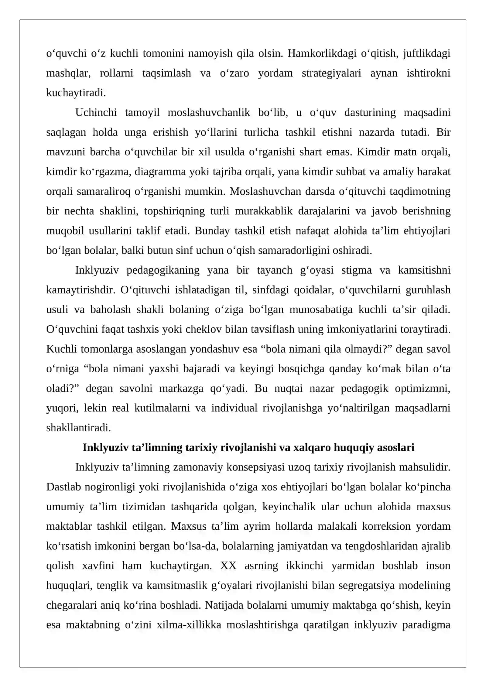 Inklyuziv ta’limni tashkil etishning pedagogik asoslari 4