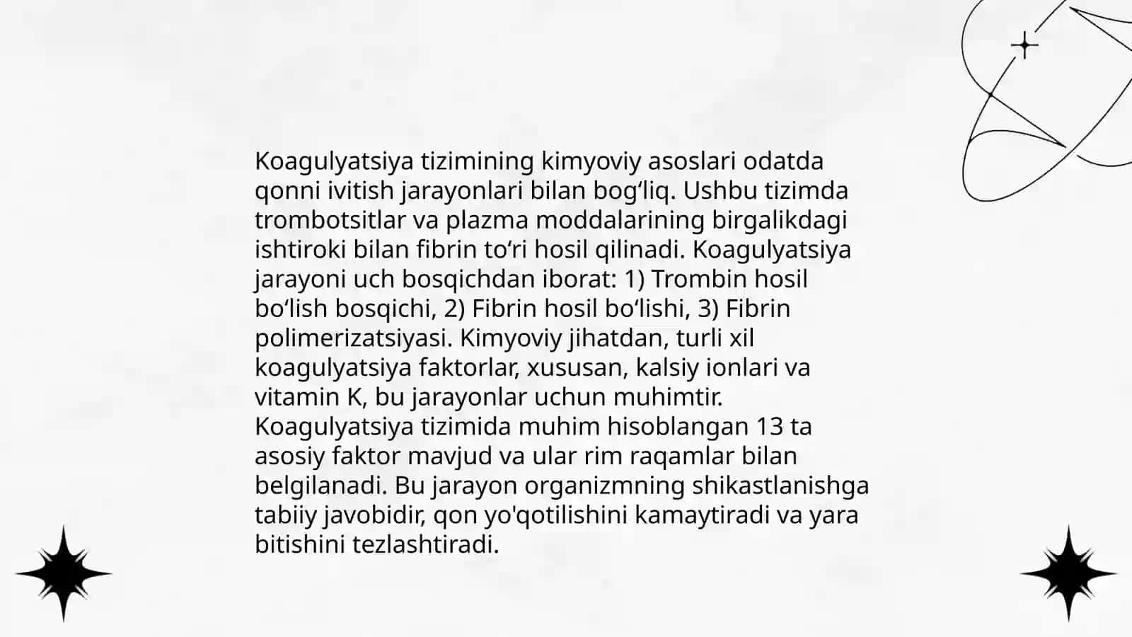 Sinamali koagulyatsiya tizimini tuzish 4