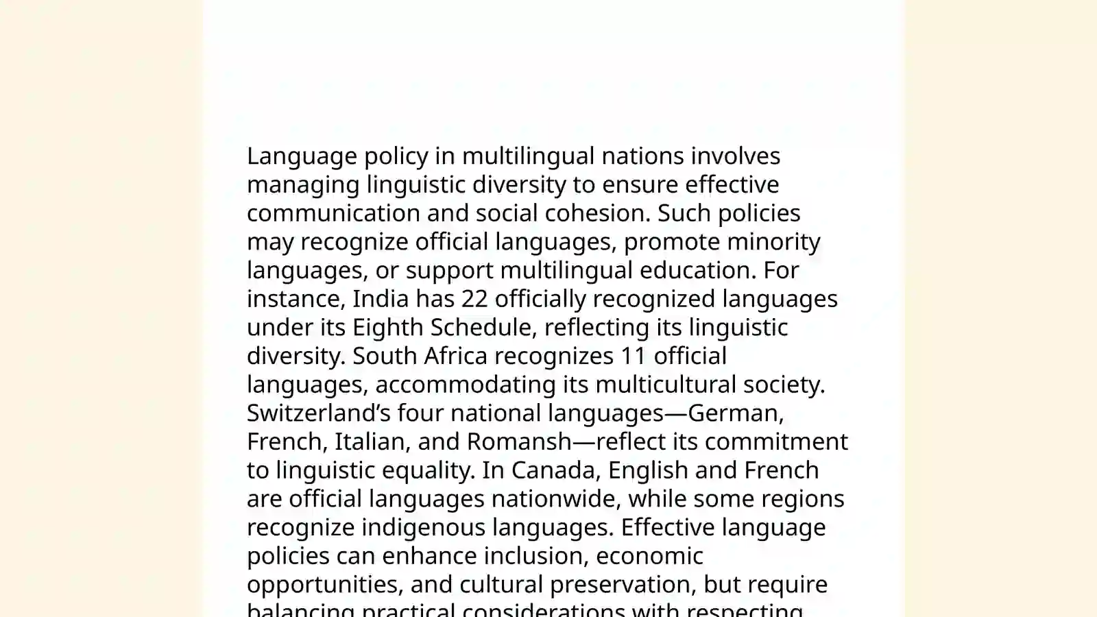 History of National Languages 4