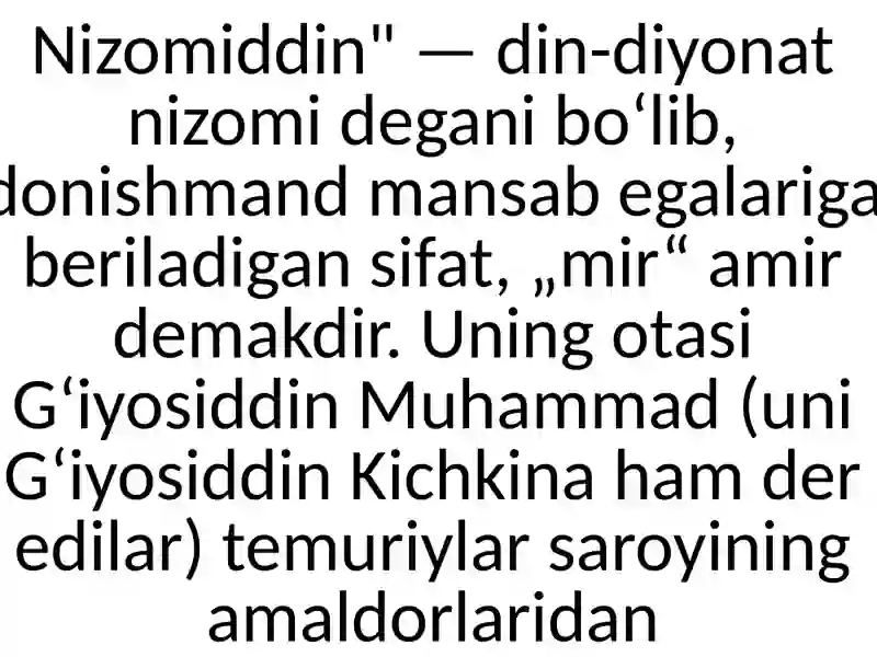 Alisher Navoiy va Husayn Boyqaro 4