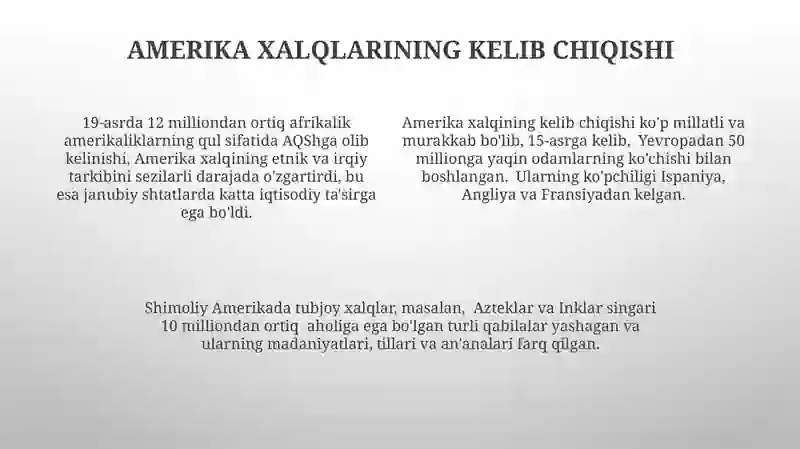 Amerika xalqlari 4