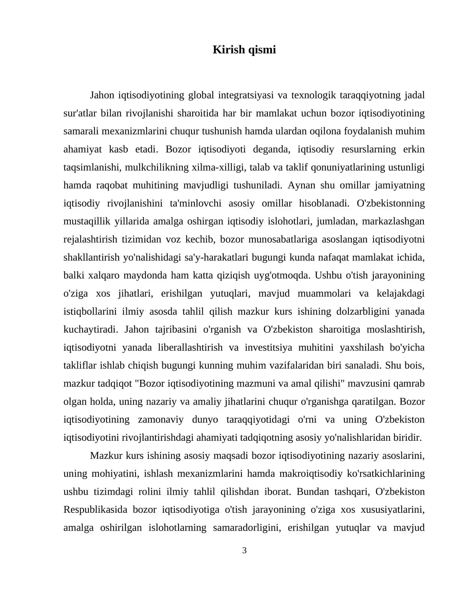 Bozor iqtisodiyotining mazmuni va amal qilishi 4