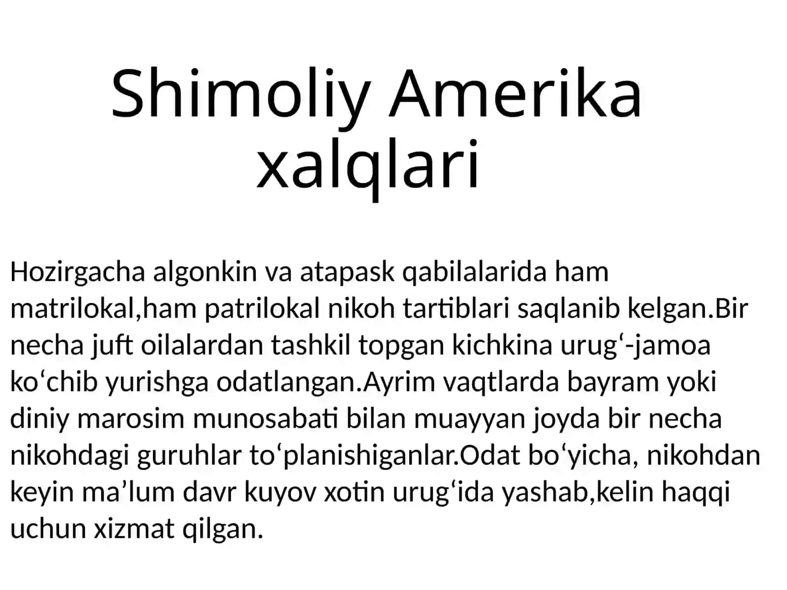 Amerika xalqlari etnologiyasi 4