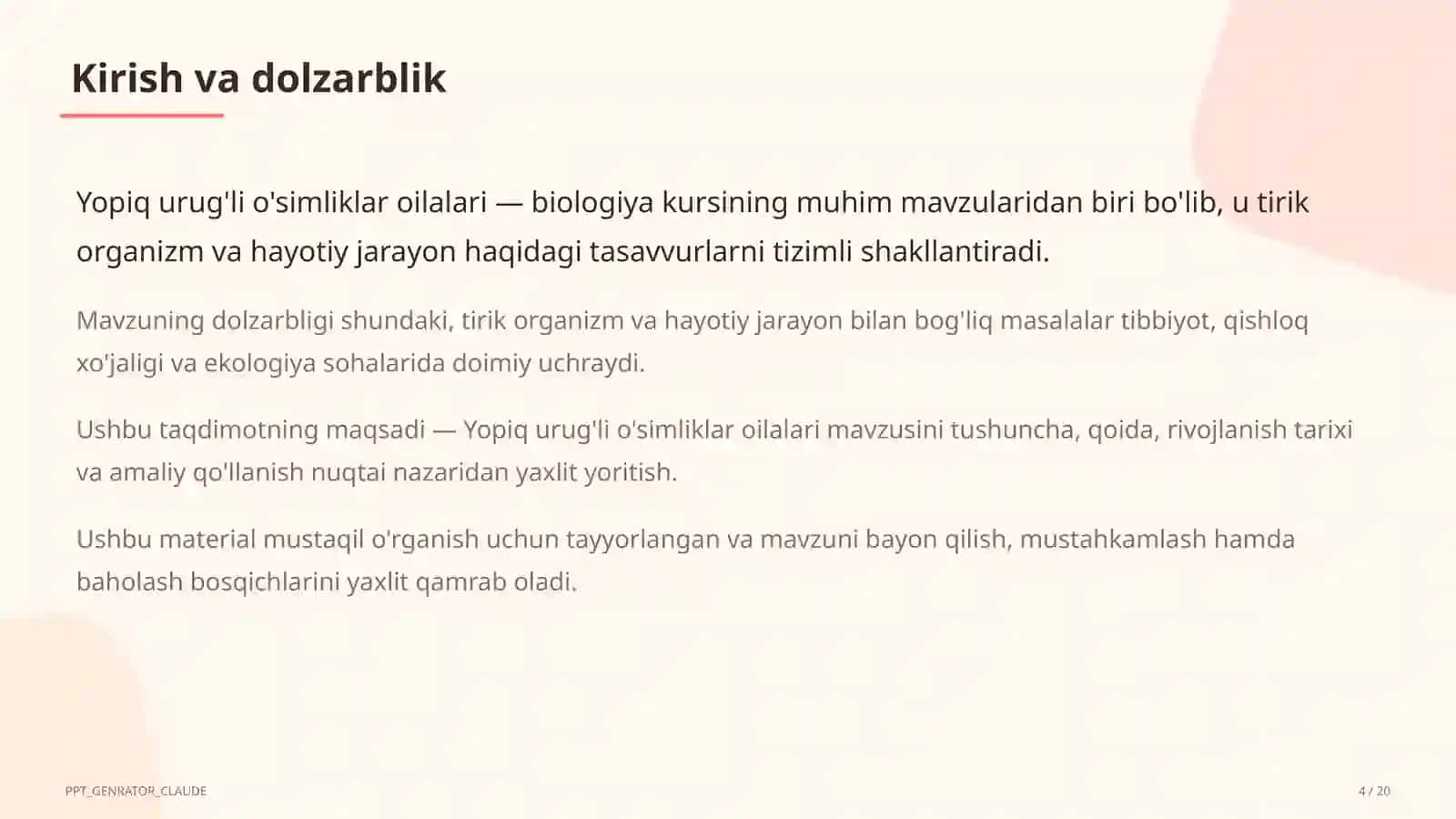 Yopiq urug'li o'simliklar oilalari (6-sinf) 4