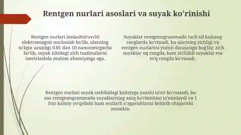 Sklet suyaklarining rentgenoanatomiyasi 4