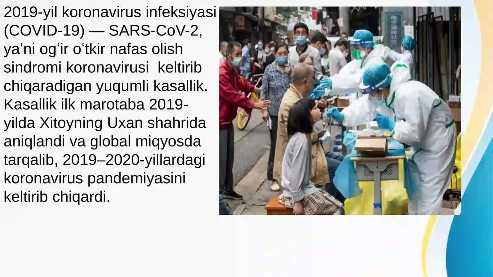 Koronaviruslar va ularning hozirgi kundagi muamolari 4
