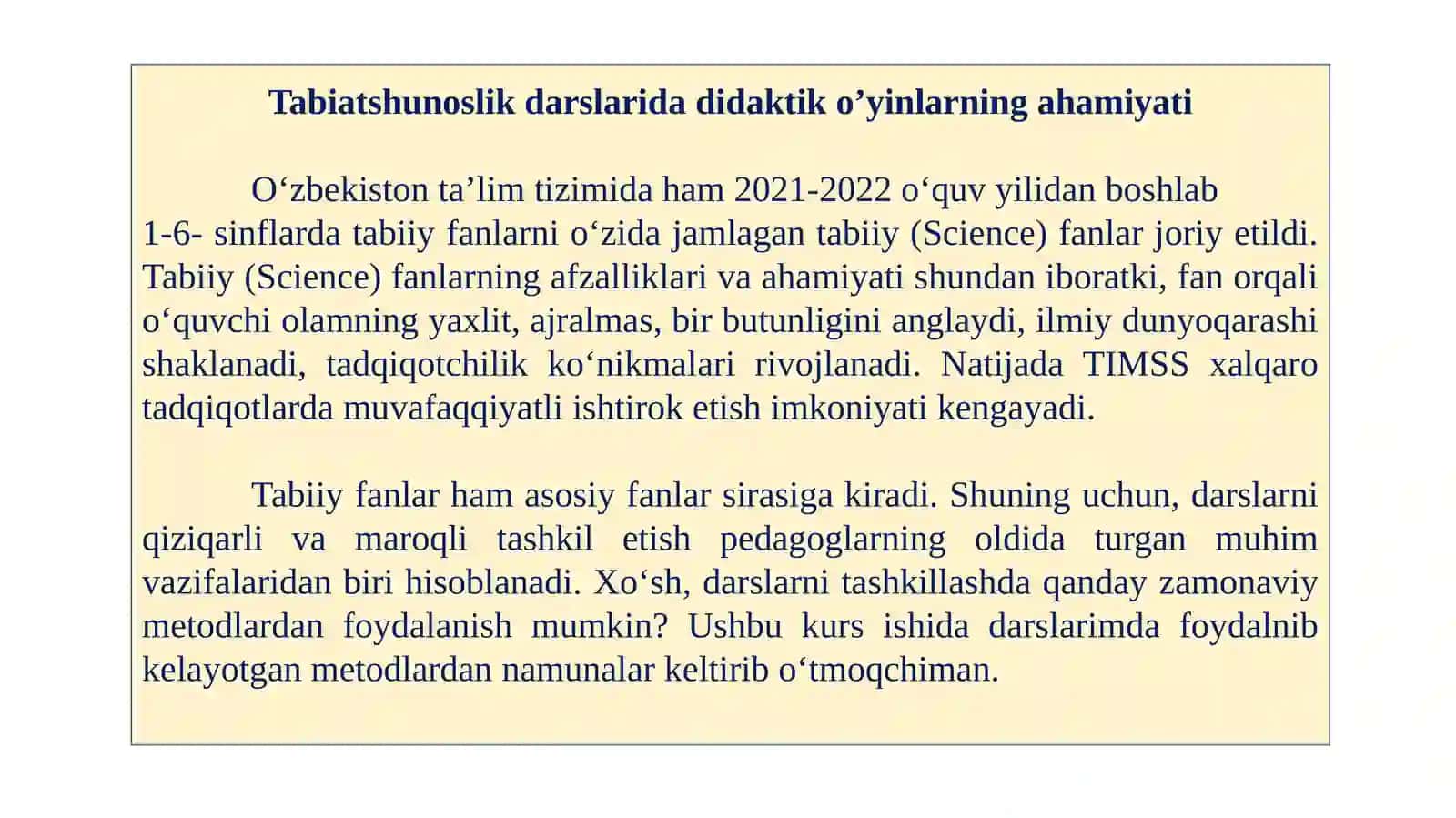 MAVZU.DARSLIKDAGI MATNLARNING DIDAKTIK RO’LI 4