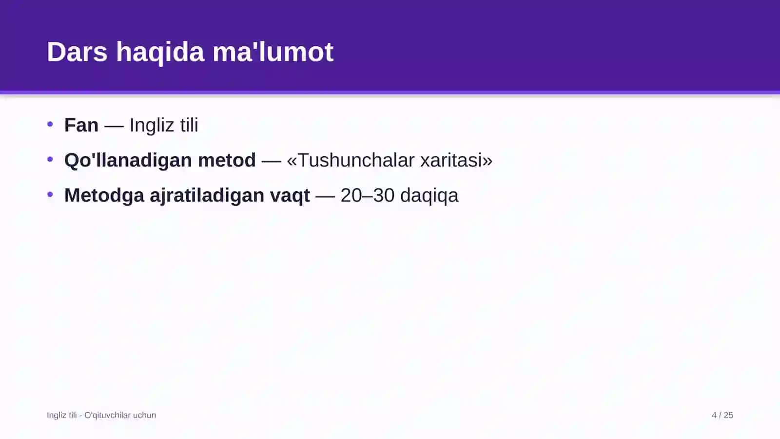 ingliz tili darslarida tushunchalar xaritasi metodidan foydalanish 4807 4