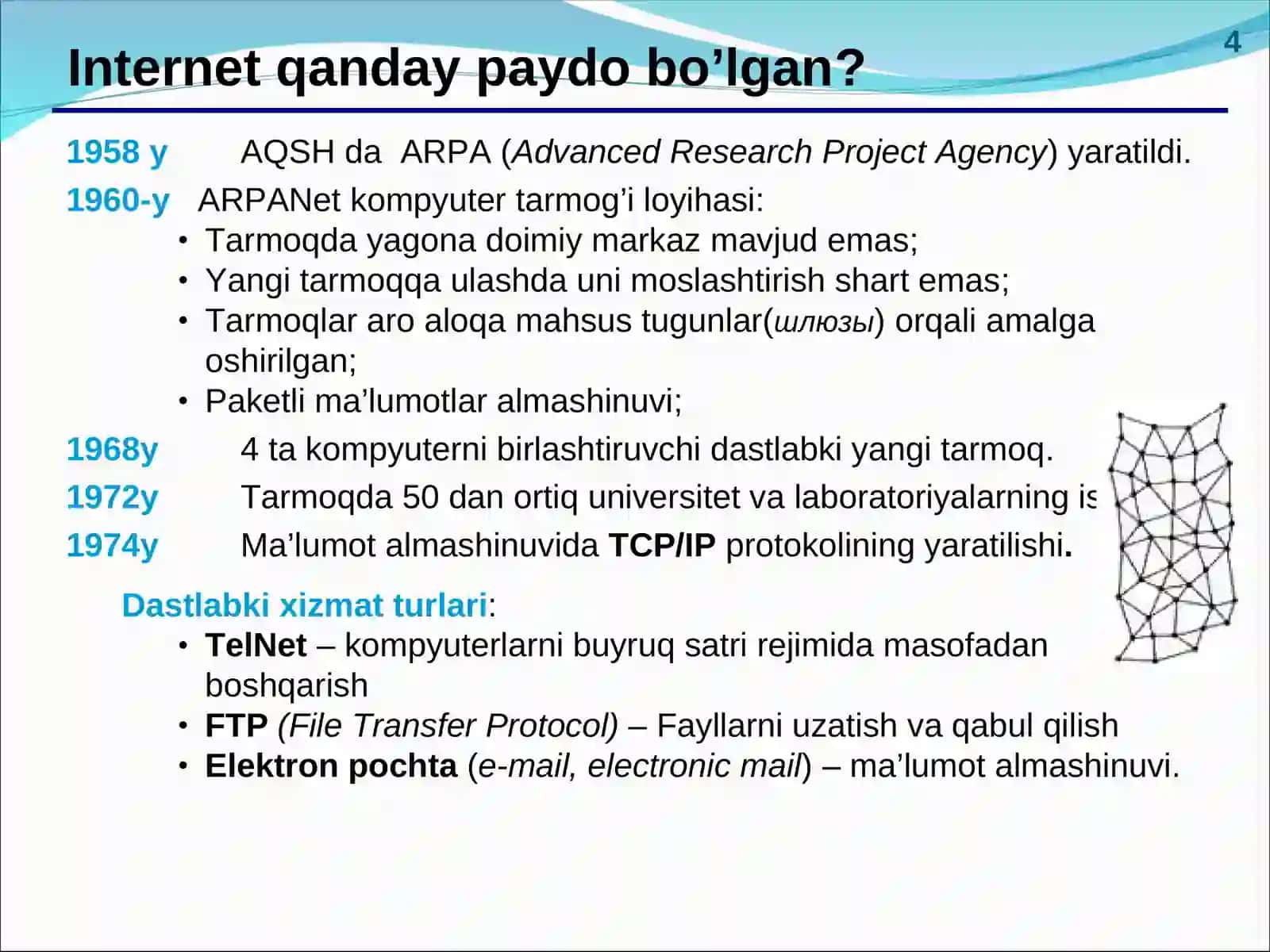 Internet nima? 4