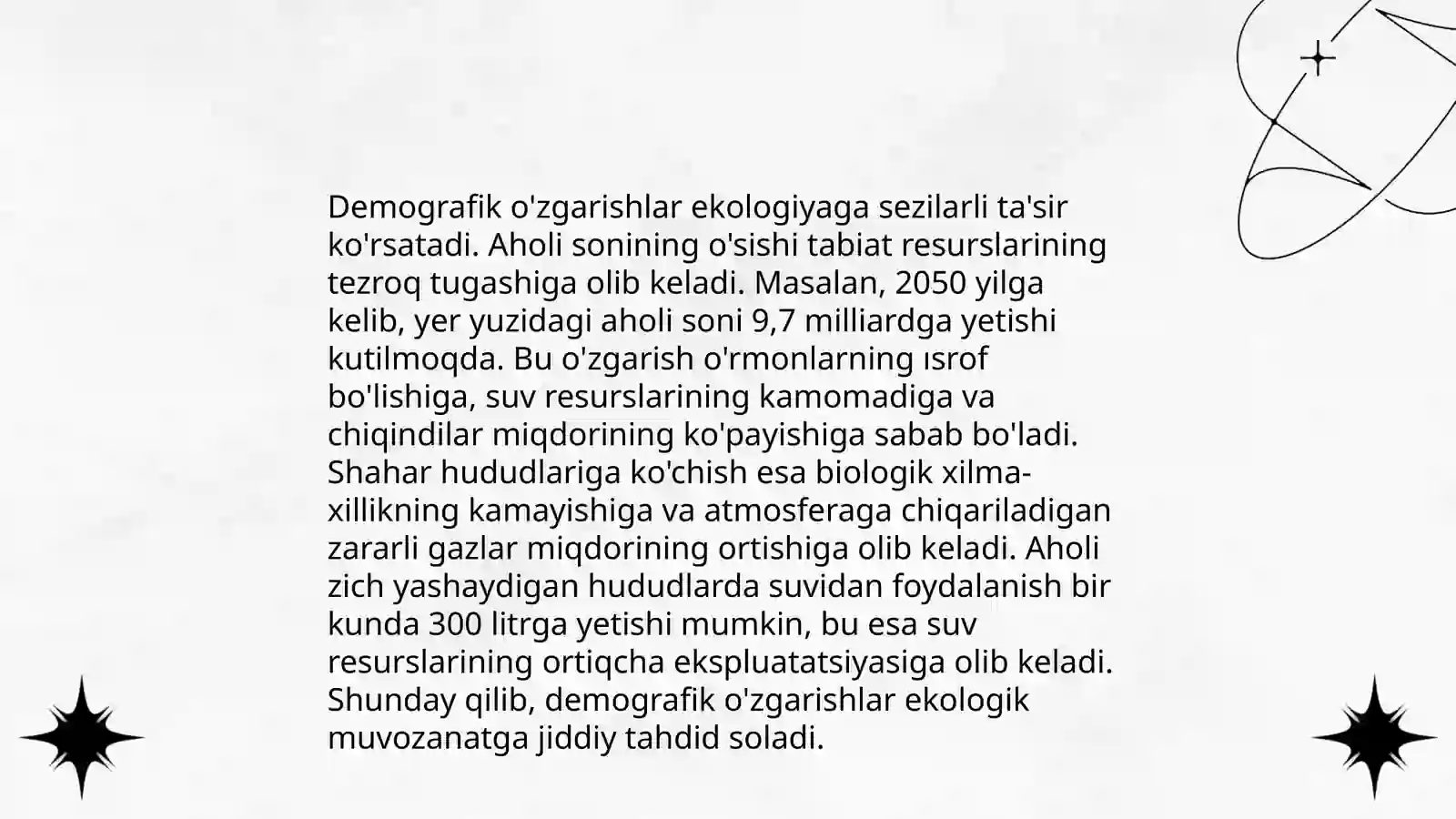 Ekologiya va demografiya 4