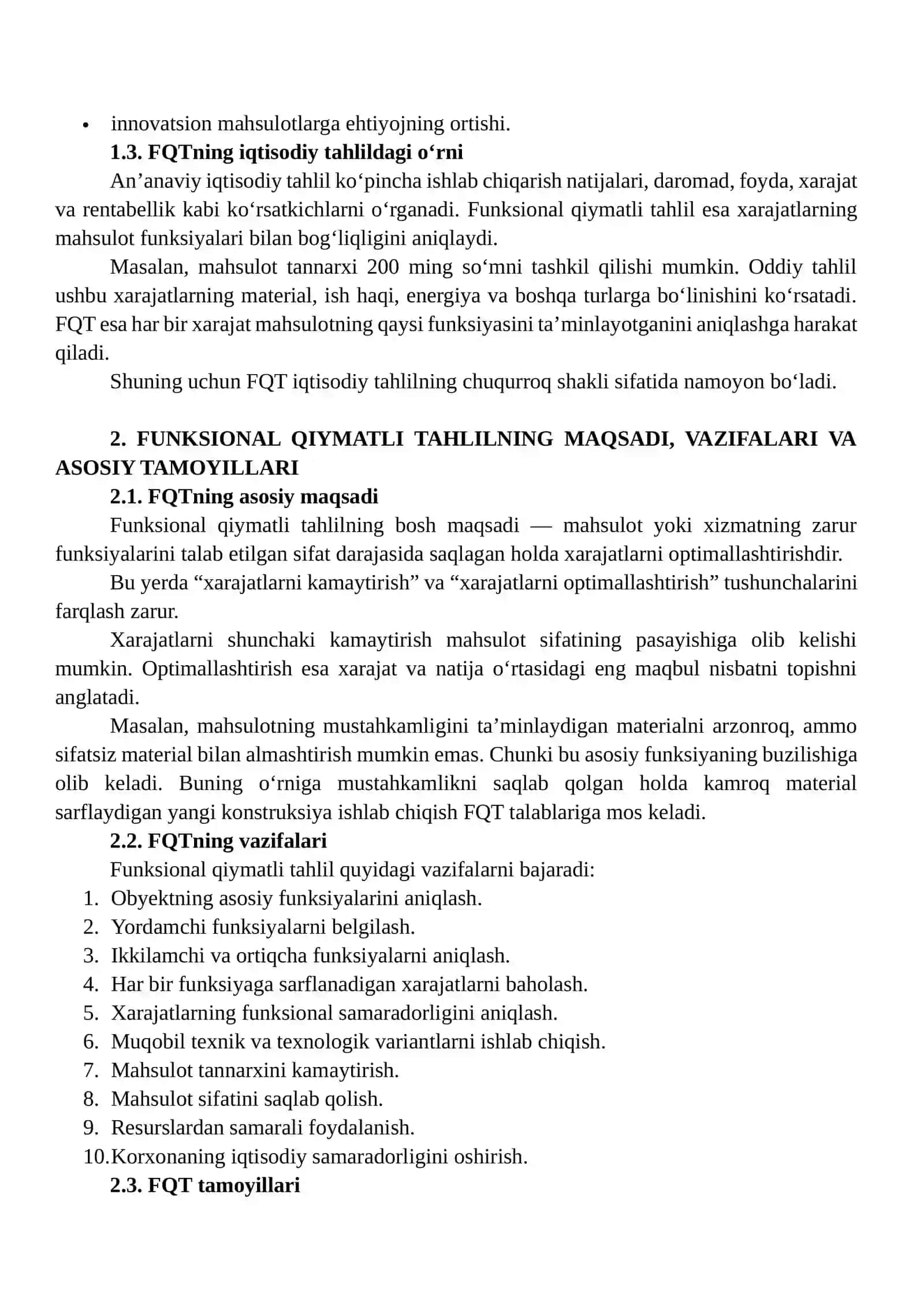 FUNKSIONAL QIYMATLI TAHLIL 4