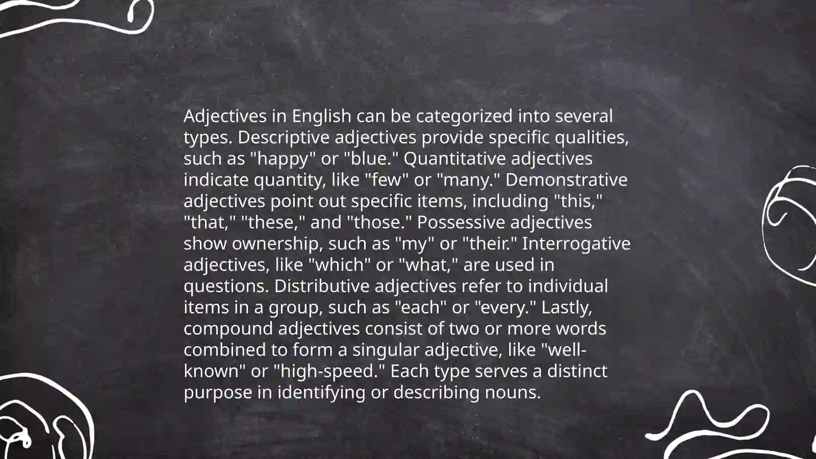 Adjactives 4
