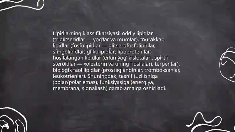 Lipidlar 4